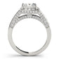 ENGAGEMENT RINGS HALO SQUARE & CUS