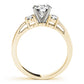 3-Stone Prong Set Engagement Ring