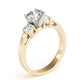 3-Stone Prong Set Engagement Ring