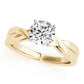 Solitaire Twisted Engagement Ring