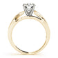 Solitaire Twisted Engagement Ring