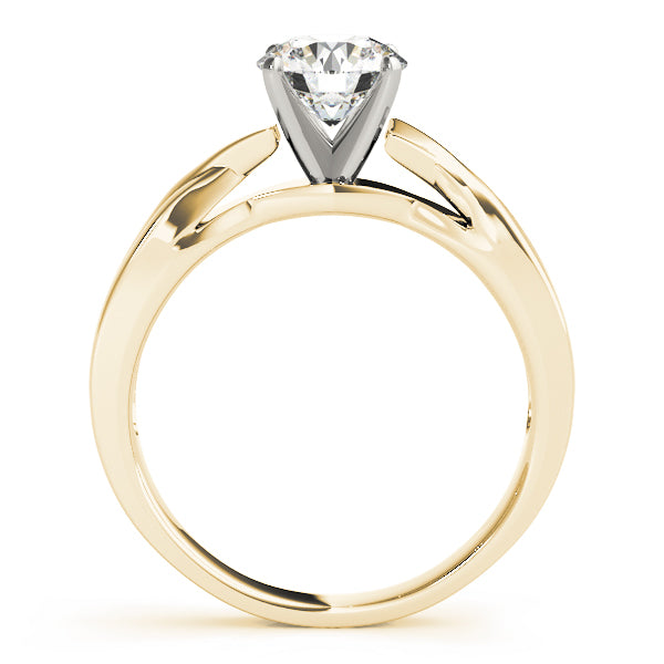Solitaire Twisted Engagement Ring