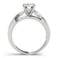 Solitaire Twisted Engagement Ring