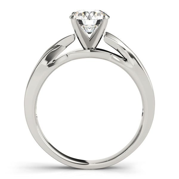Solitaire Twisted Engagement Ring