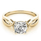 Twisted Shank Solitaire Engagement Ring