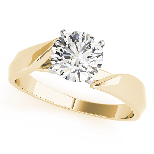 Solitaire Prong Set Engagement Ring