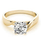 Solitaire Prong Set Engagement Ring