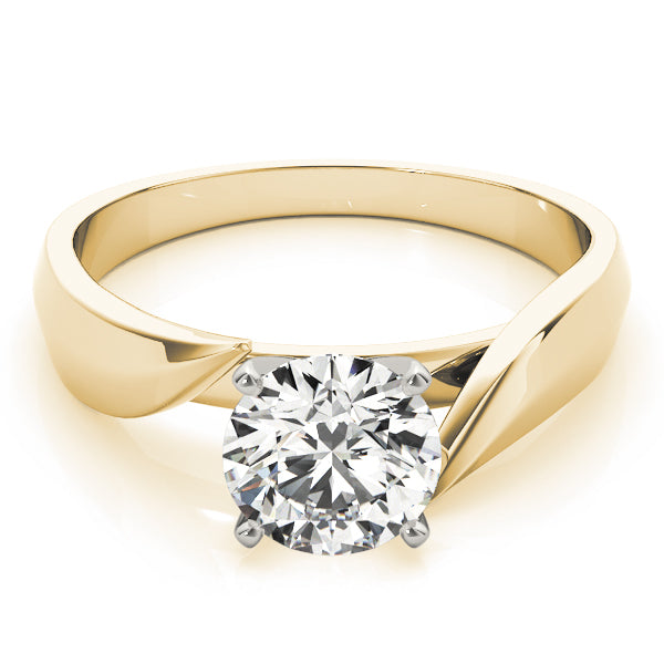 Solitaire Prong Set Engagement Ring