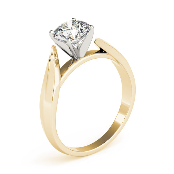 Solitaire Prong Set Engagement Ring