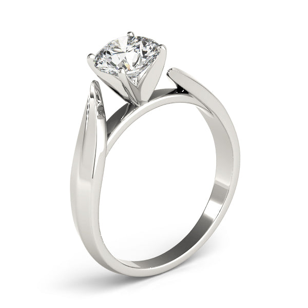 Solitaire Prong Set Engagement Ring
