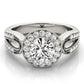 ENGAGEMENT RINGS HALO ROUND