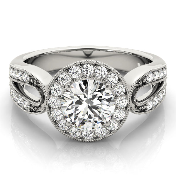 ENGAGEMENT RINGS HALO ROUND