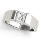 Solitaire Princess Cut Engagement Rings