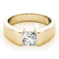 Solitaire Princess Cut Engagement Rings