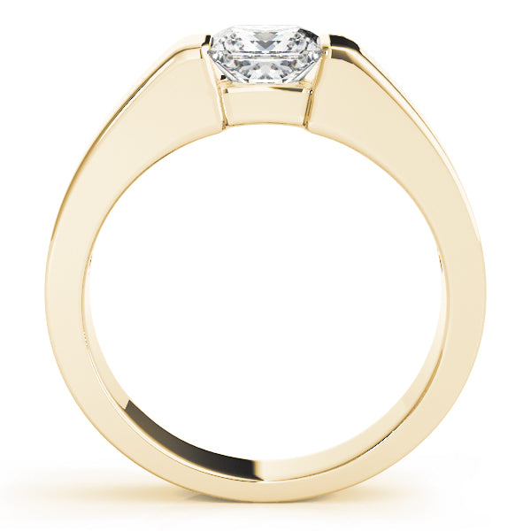 Solitaire Princess Cut Engagement Rings