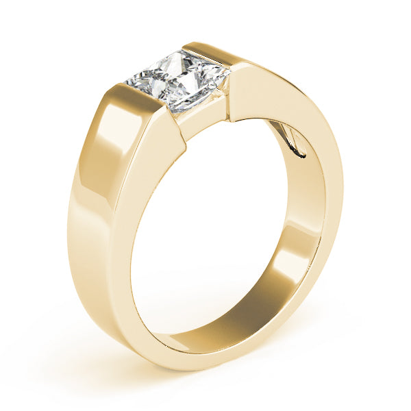 Solitaire Princess Cut Engagement Rings