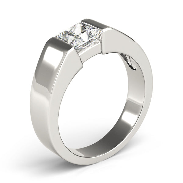 Solitaire Princess Cut Engagement Rings