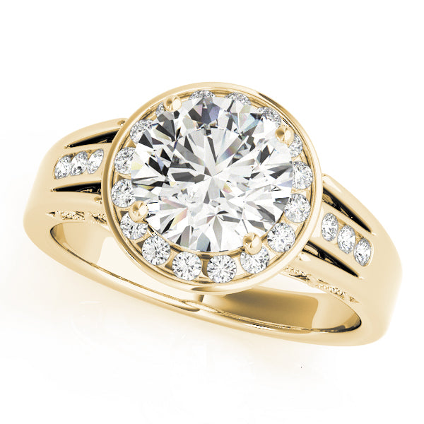 ENGAGEMENT RINGS HALO ROUND