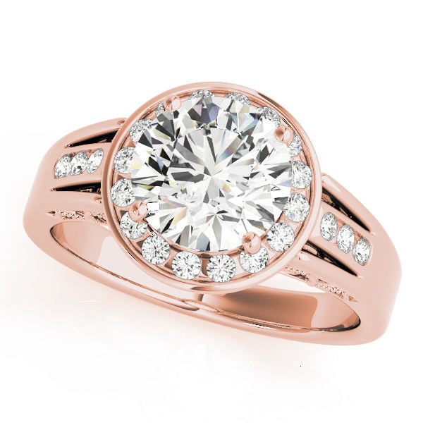 ENGAGEMENT RINGS HALO ROUND
