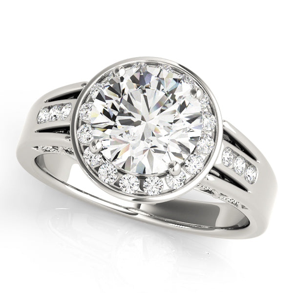 ENGAGEMENT RINGS HALO ROUND