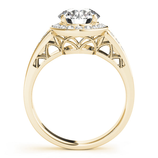 ENGAGEMENT RINGS HALO ROUND