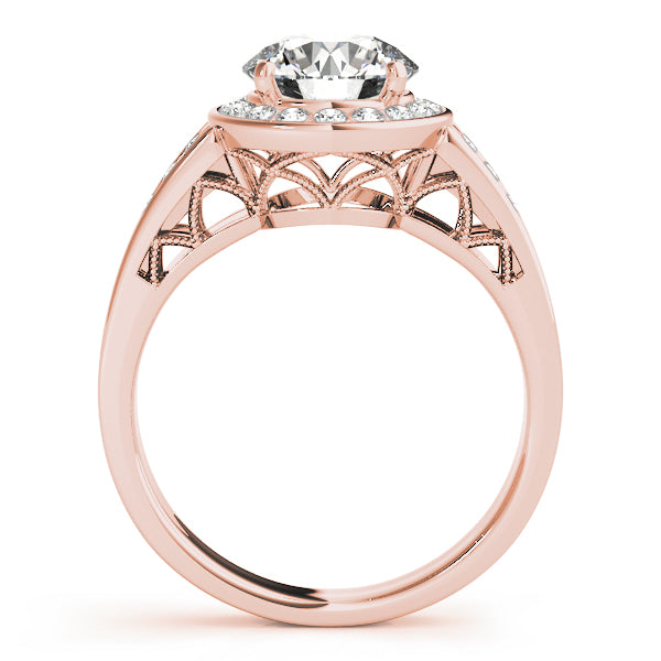 ENGAGEMENT RINGS HALO ROUND