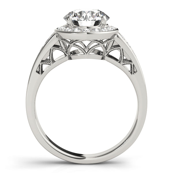 ENGAGEMENT RINGS HALO ROUND