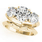 3-Stone Prong Set Engagement Ring