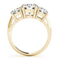 3-Stone Prong Set Engagement Ring