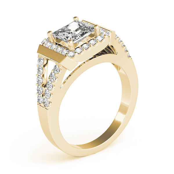 ENGAGEMENT RINGS HALO SQUARE & CUS