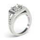ENGAGEMENT RINGS HALO SQUARE & CUS