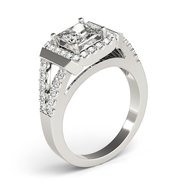 ENGAGEMENT RINGS HALO SQUARE & CUS