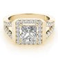 ENGAGEMENT RINGS HALO SQUARE & CUS