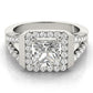 ENGAGEMENT RINGS HALO SQUARE & CUS