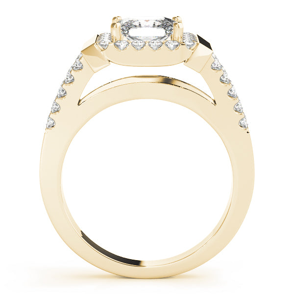 ENGAGEMENT RINGS HALO SQUARE & CUS