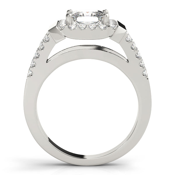 ENGAGEMENT RINGS HALO SQUARE & CUS