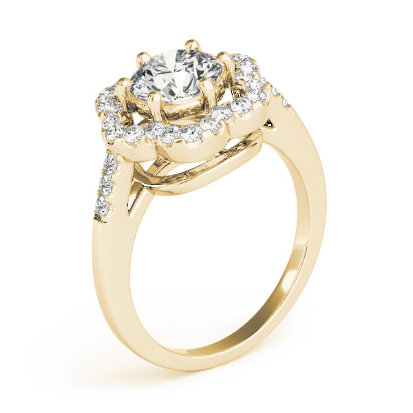 ENGAGEMENT RINGS HALO ROUND