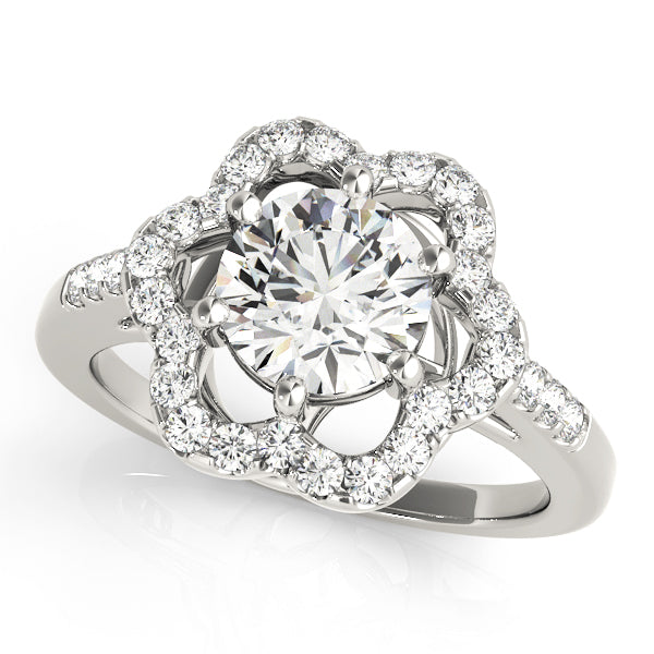 ENGAGEMENT RINGS HALO ROUND
