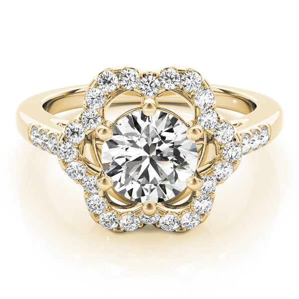 ENGAGEMENT RINGS HALO ROUND