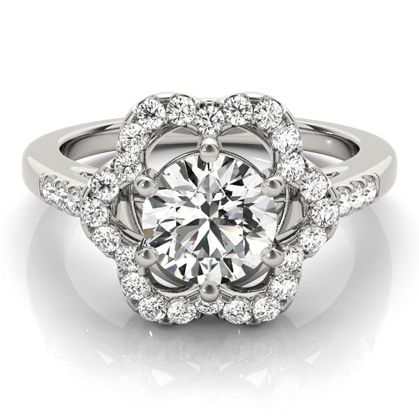 ENGAGEMENT RINGS HALO ROUND