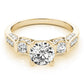 ENGAGEMENT RINGS 3 STONE ROUND