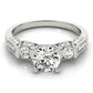 ENGAGEMENT RINGS 3 STONE ROUND