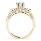 ENGAGEMENT RINGS 3 STONE ROUND