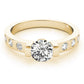 ENGAGEMENT RINGS SINGLE ROW PRONG