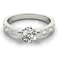 ENGAGEMENT RINGS SINGLE ROW PRONG