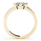 ENGAGEMENT RINGS SINGLE ROW PRONG