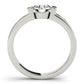 ENGAGEMENT RINGS SINGLE ROW PRONG