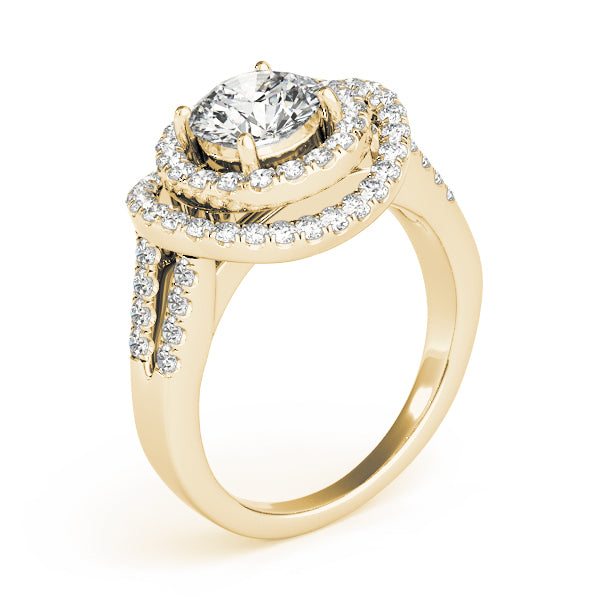 ENGAGEMENT RINGS HALO ROUND