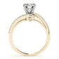 Bypass Split Shank Engagement Rings