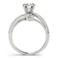 Bypass Split Shank Engagement Rings